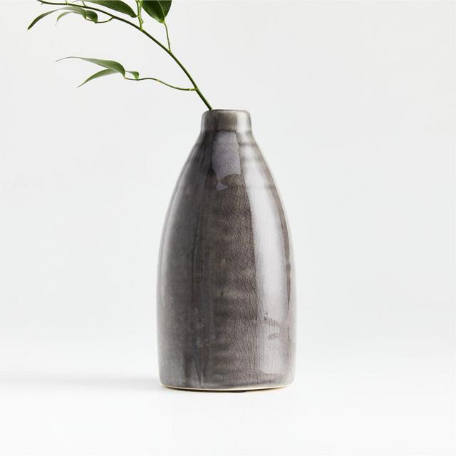 Patine Grey Bud Vase
