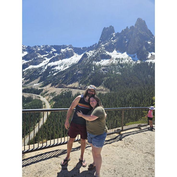 Gorgeous mountain views in the North Cascades, 2024