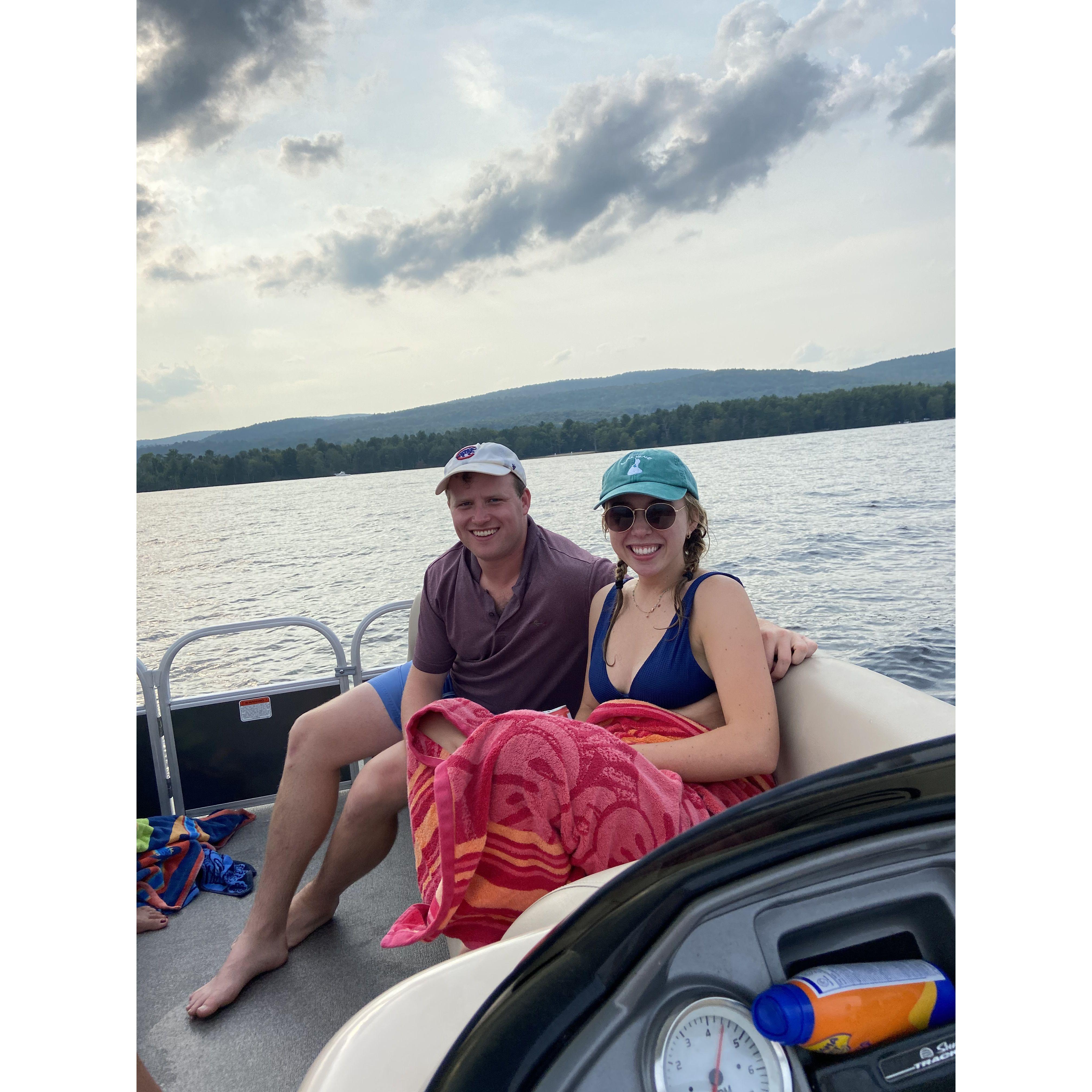 Our first photo and trip (Sacandaga Lake, New York)