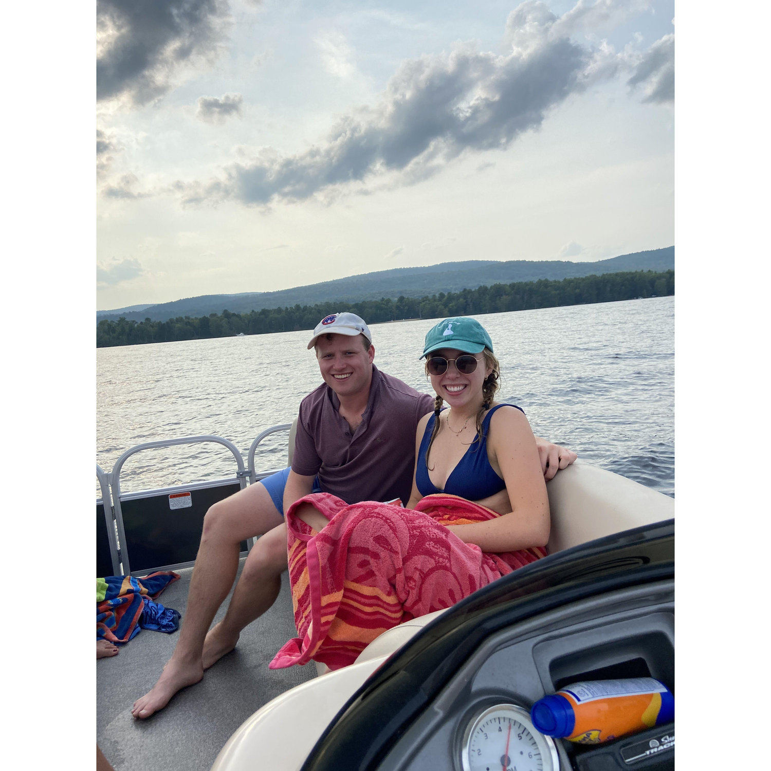 Our first photo and trip (Sacandaga Lake, New York)