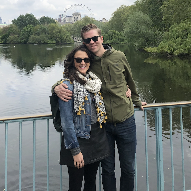 First big trip together to London, 2019