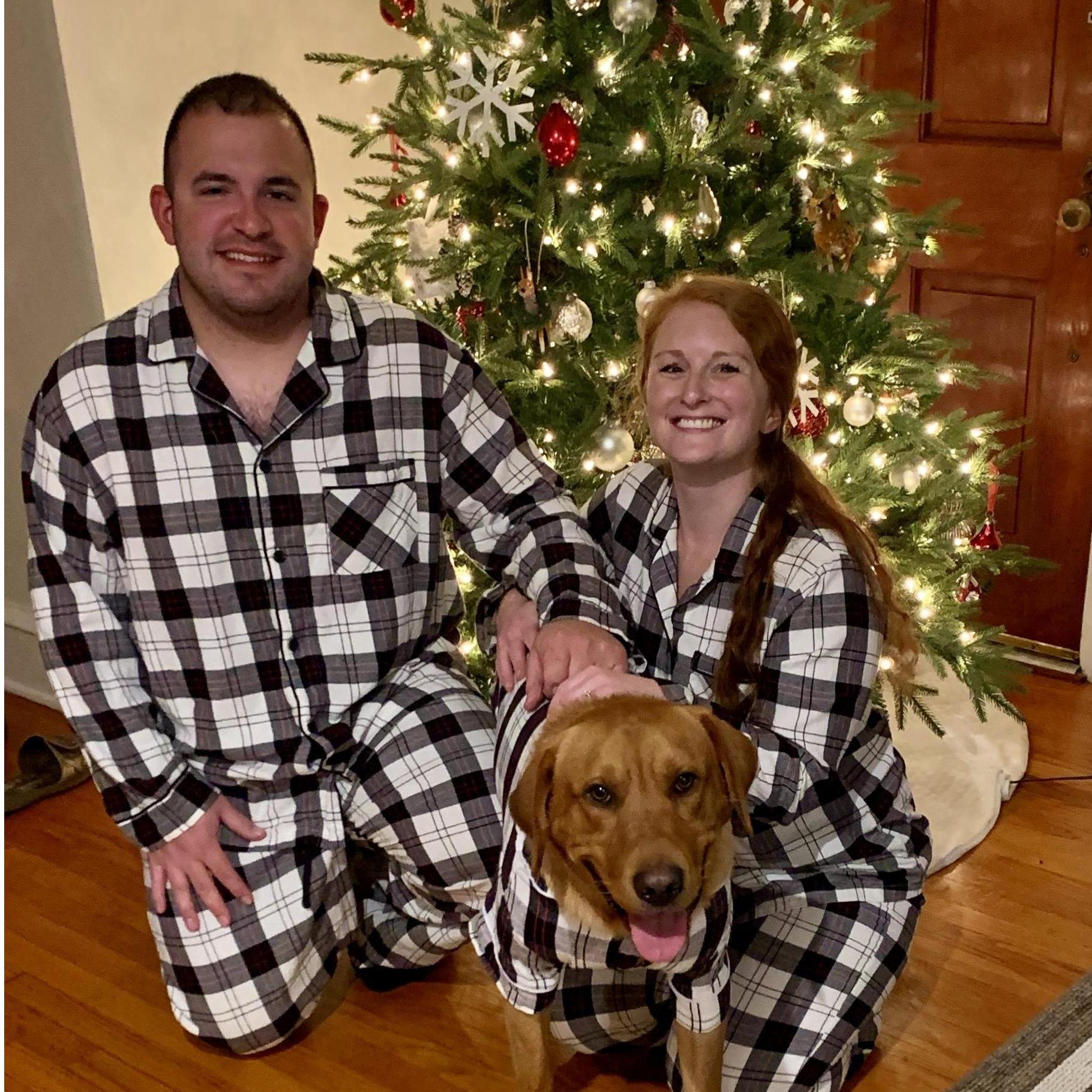 Our first Christmas with Poncho