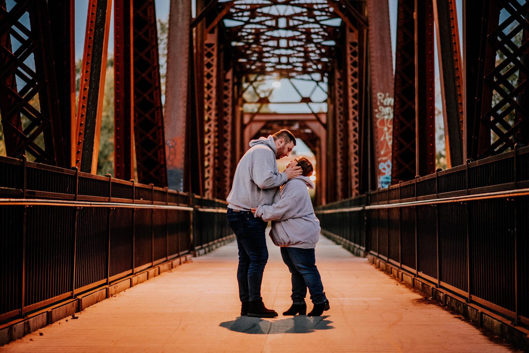 Our engagement photos by Kate Michaud Photography
