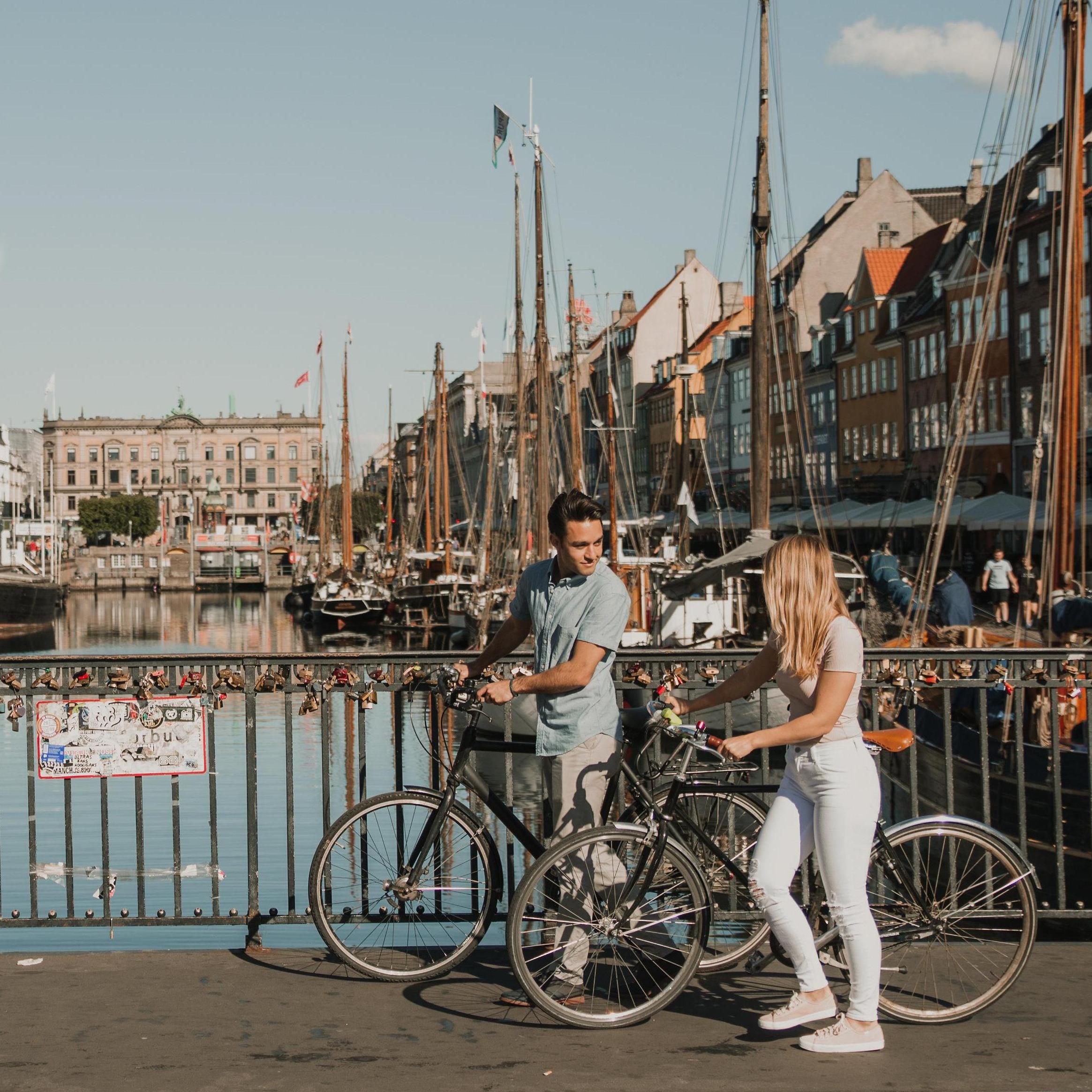 Nyhavn in Copenhagen, Denmark