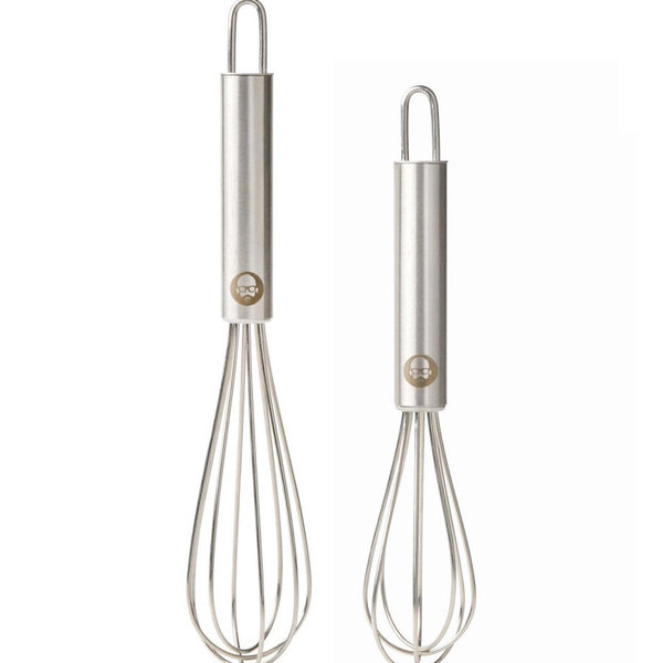Babish 2-Piece (5” and 7”) Stainless Steel Tiny Whisk Set