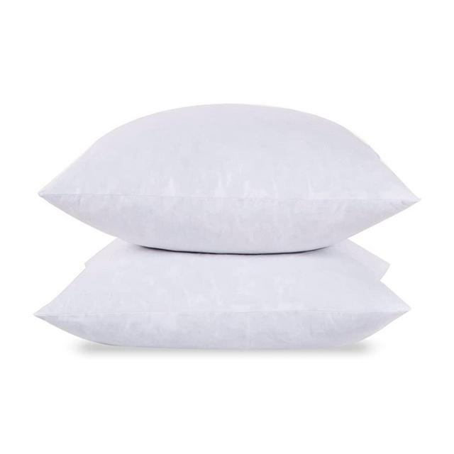 puredown 18X18-95% Feather 5% Down Square Pillow Insert-Pack of 2