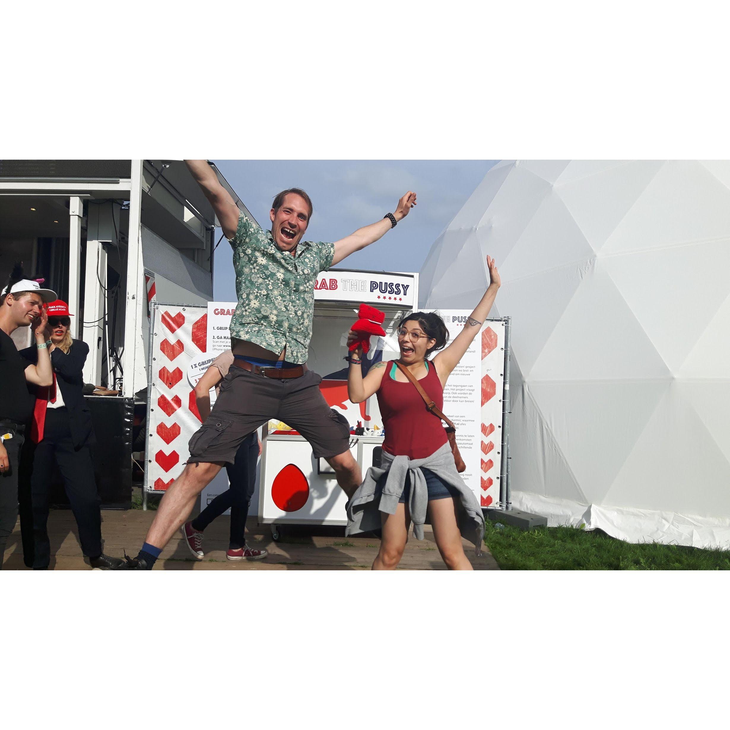 I had to grab the pussy and had a Mexican pay for it.