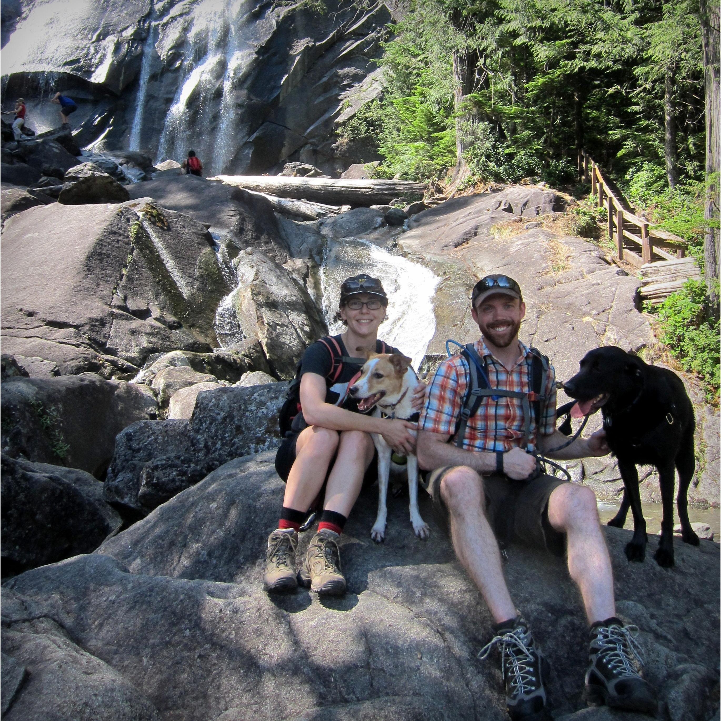 Bridal Veil Falls (en route to Lake Serene).