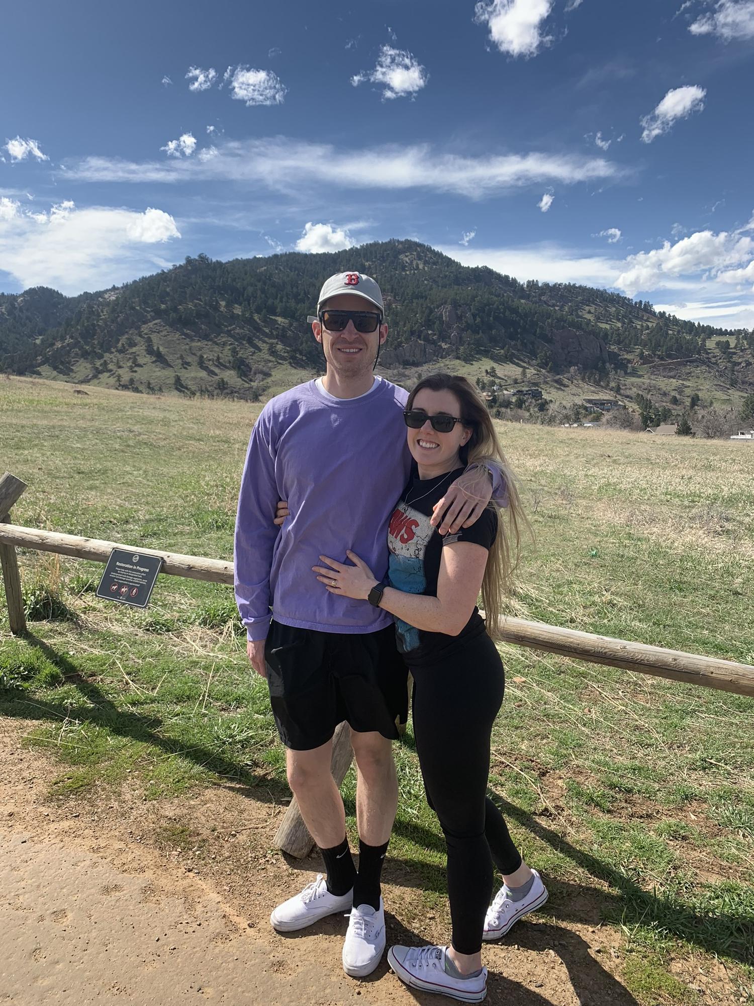 One of our first trips together to Colorado to visit  Katie's sister, Jenn!