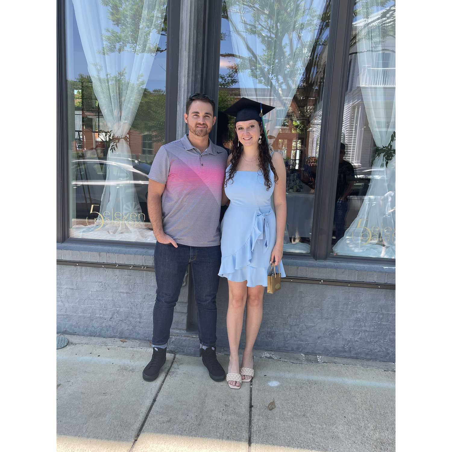 Graduated undergrad & encouraged me to go to graduate school