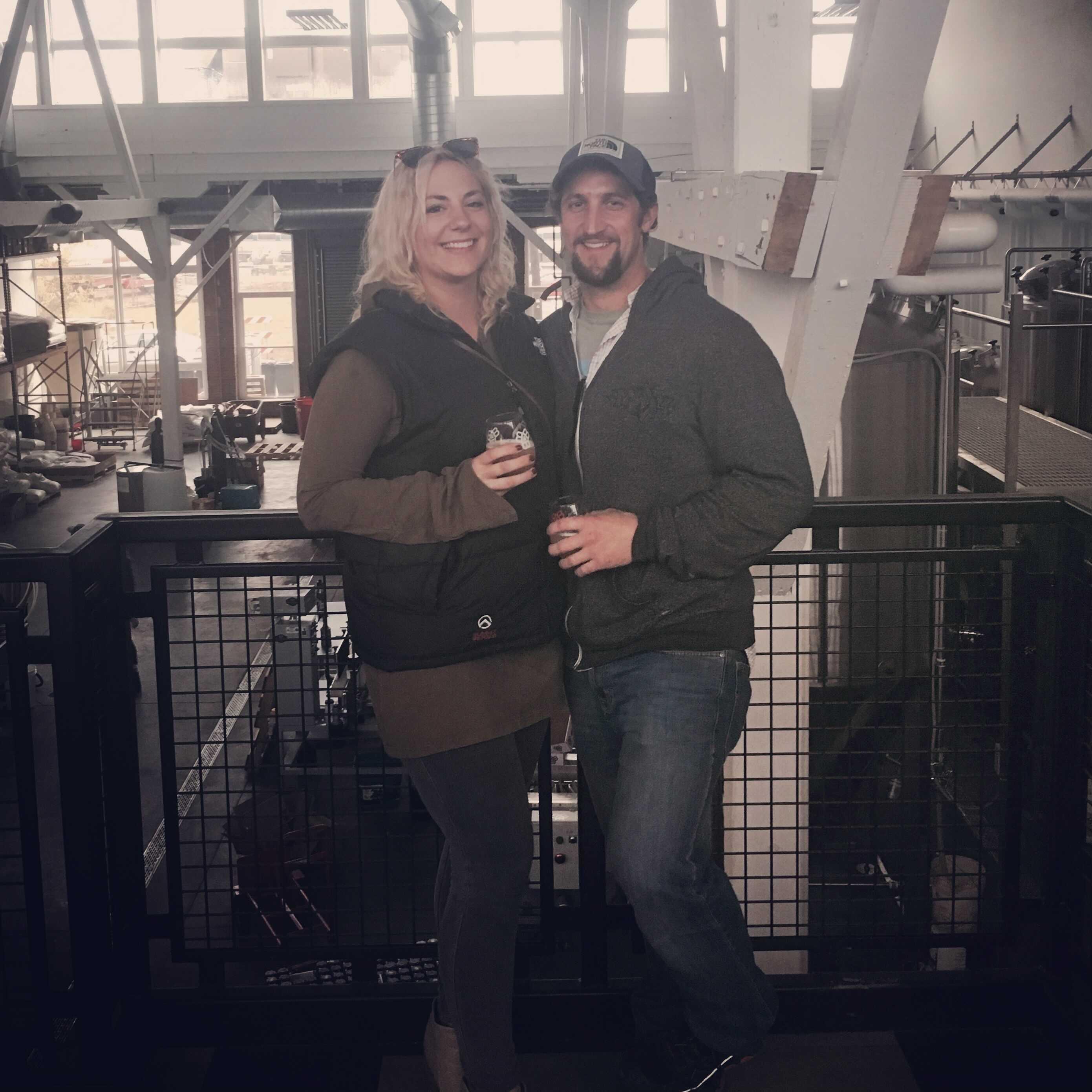 Back in our dating days we visited lots of breweries.