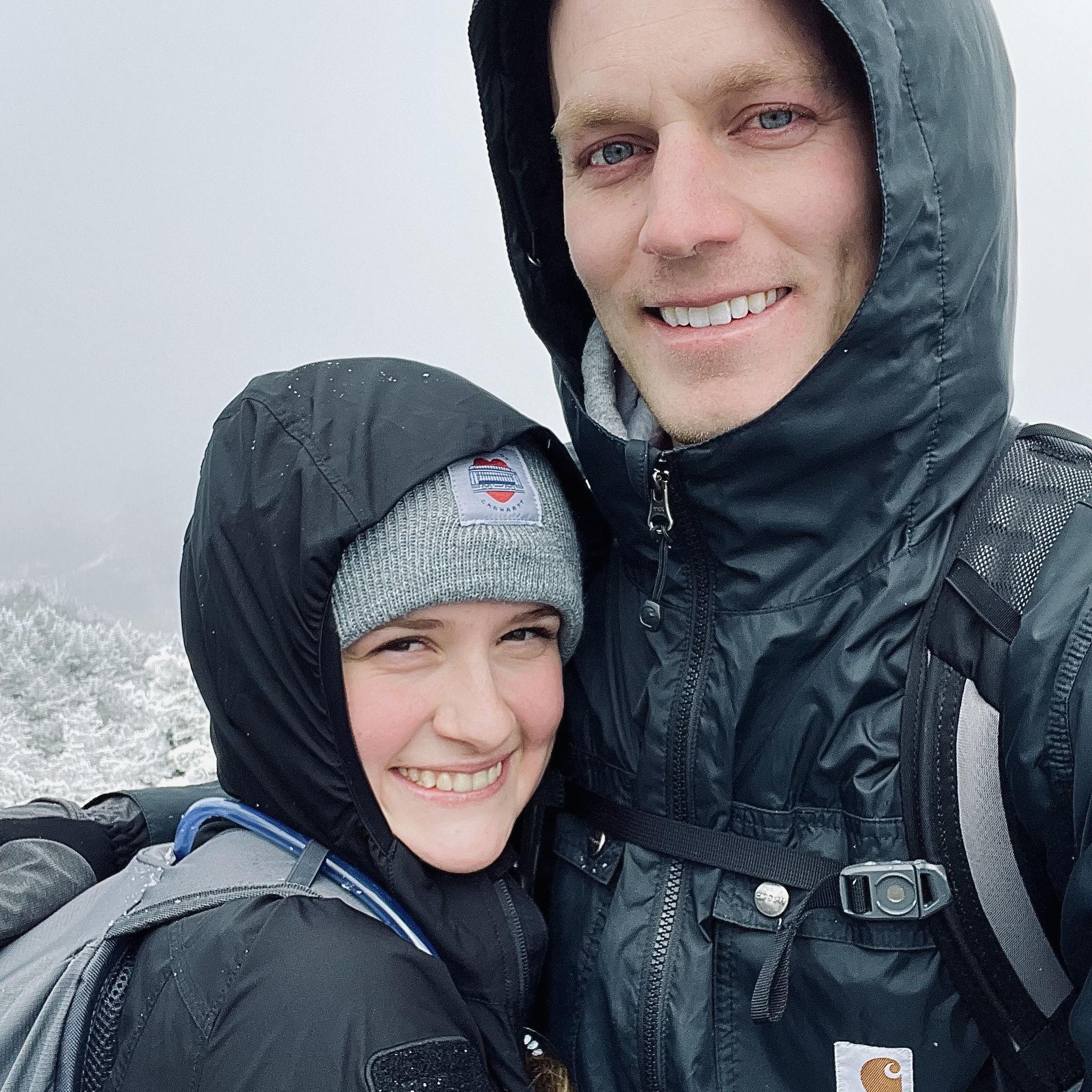 Our anniversary hike - Grandfather Mountain