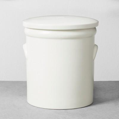 Food Storage Canister - White - Hearth & Hand™ with Magnolia (Large)