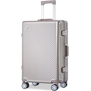Flieks Aluminium Frame Luggage TSA Approved Suitcase
