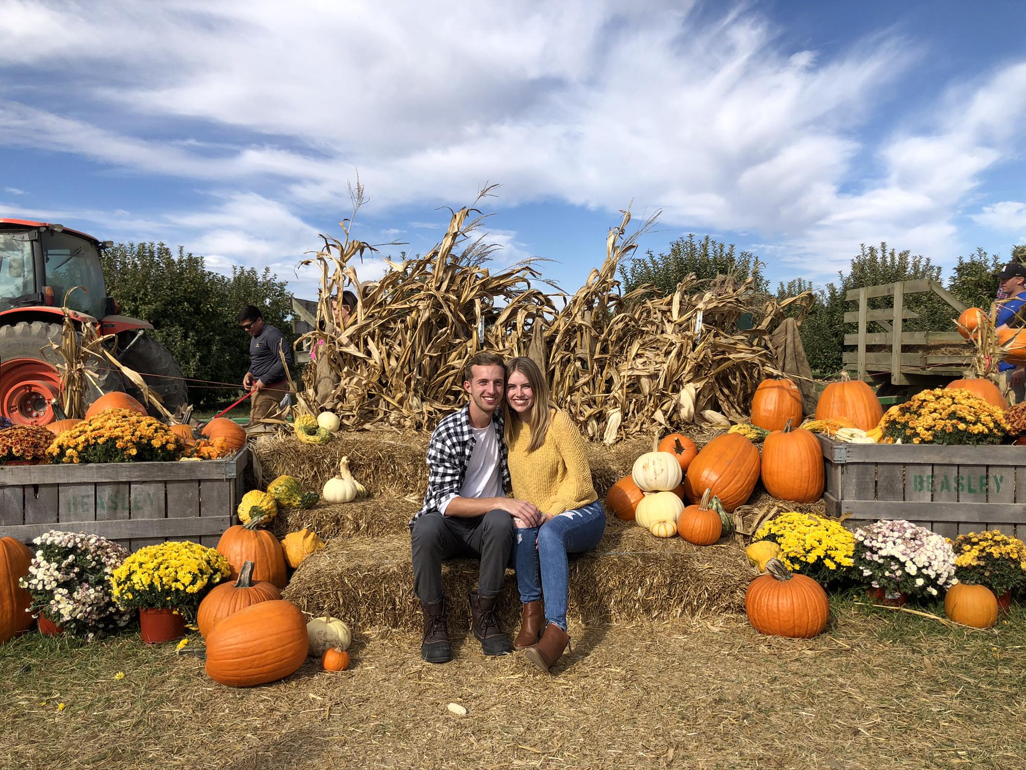 Our first time at Beasley's Apple Orchard