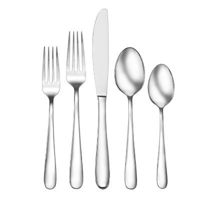 86pc Stainless Steel Alberry Silverware Set - Studio Cuisine