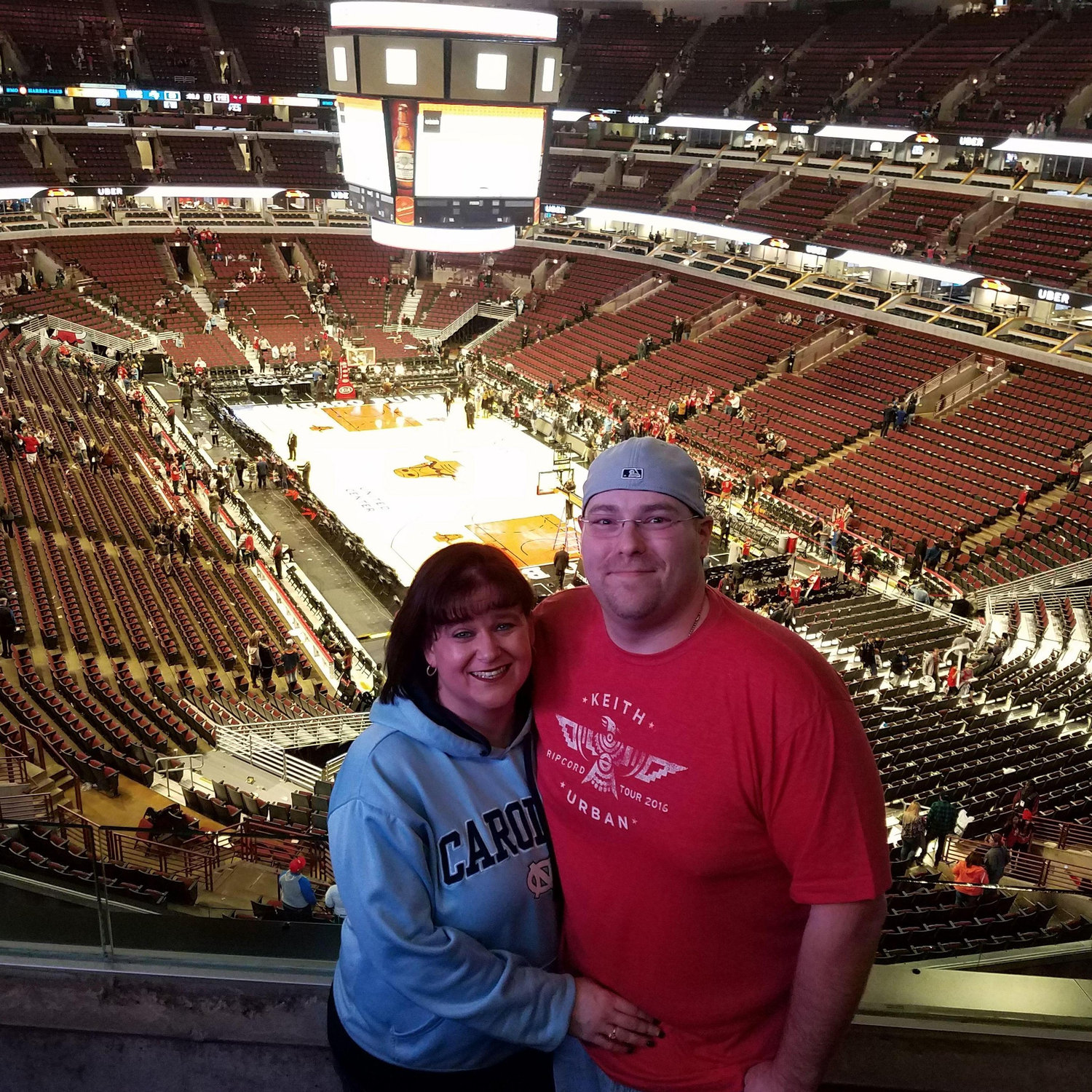 a night at the united center to see the Bulls...I don't think they won!!