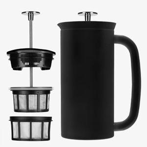 P7 French Press Coffee Maker 32oz (Black)