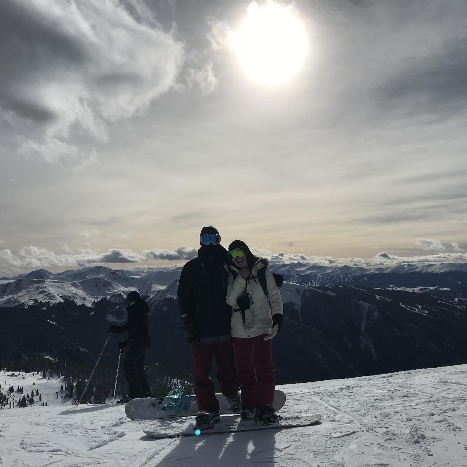 The Continental Divide at Arapaho Basin, Colorado. 2018