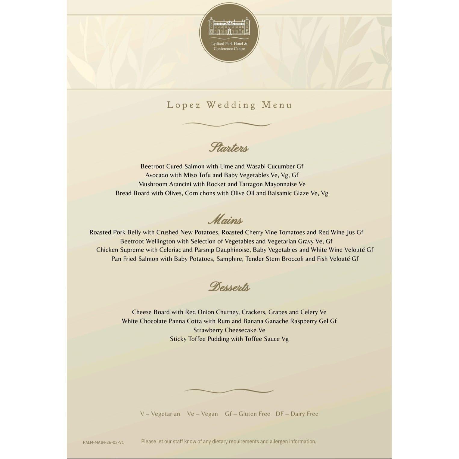 Please email us at Mariobeccalopez@yahoo.com with your name and food order. We can't wait to enjoy this wonderful meal with you all.