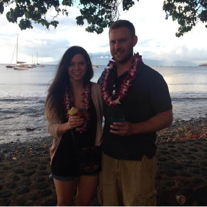Our first trip together to Maui, when we decided to move! 2013