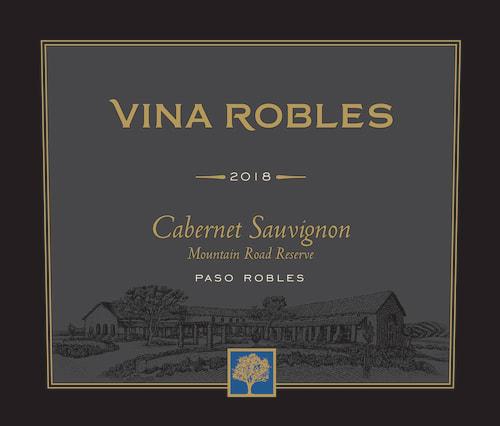 Vina Robles Mountain Road Reserve Cabernet Sauvignon 2018