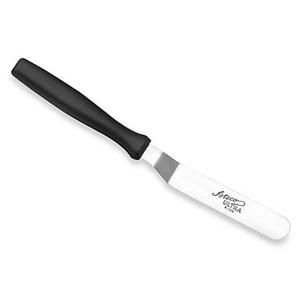 Ateco® 4-1/2-Inch Stainless Steel Offset Icing Spatula in Black
