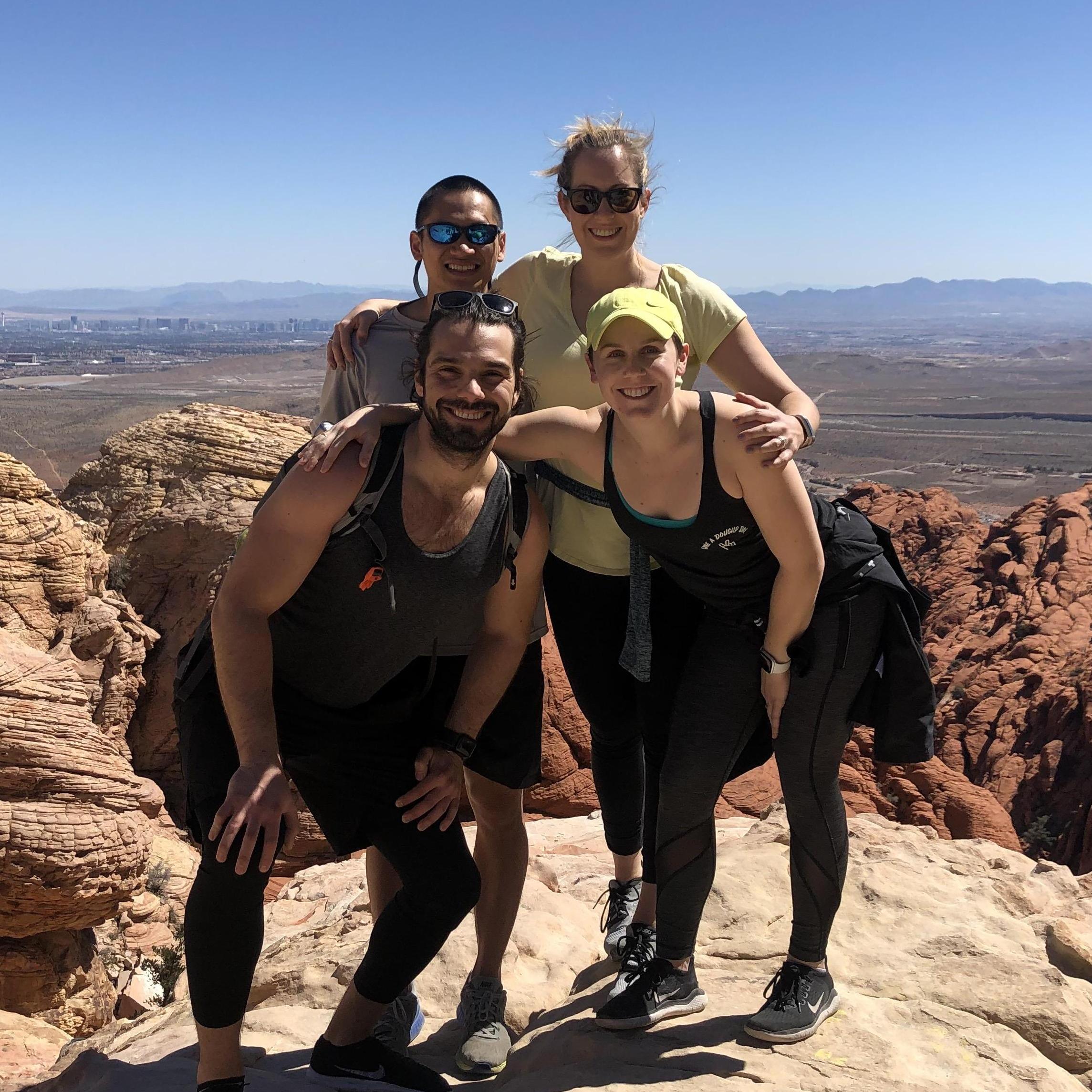 Hiking with Mary & John in Las Vegas, Spring 2019