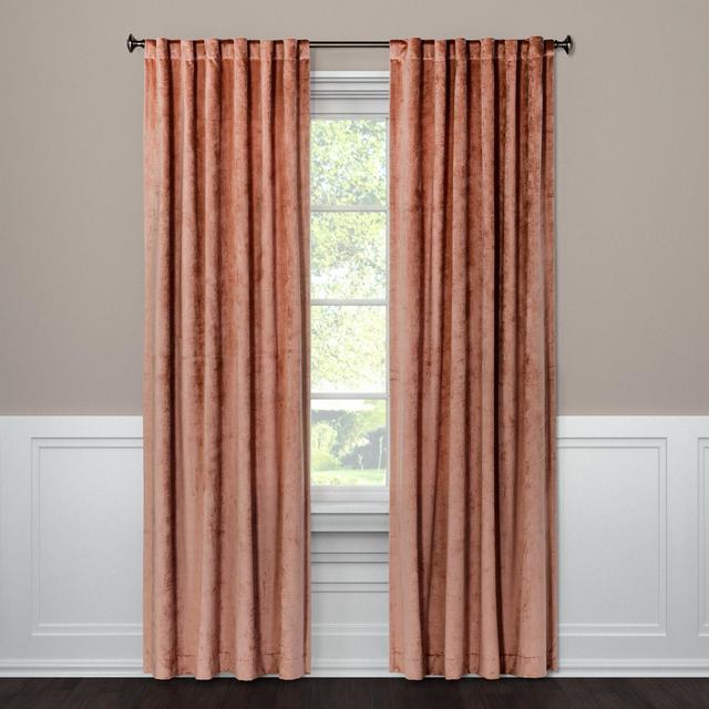 Curtain Panel Velvet Blush 95" - Project 62™