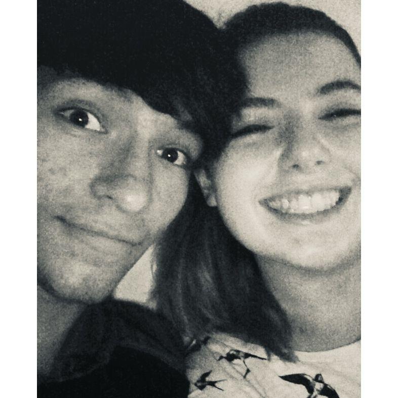 Our very first selfie together, 2015. No, we can't believe it's been that long, either!