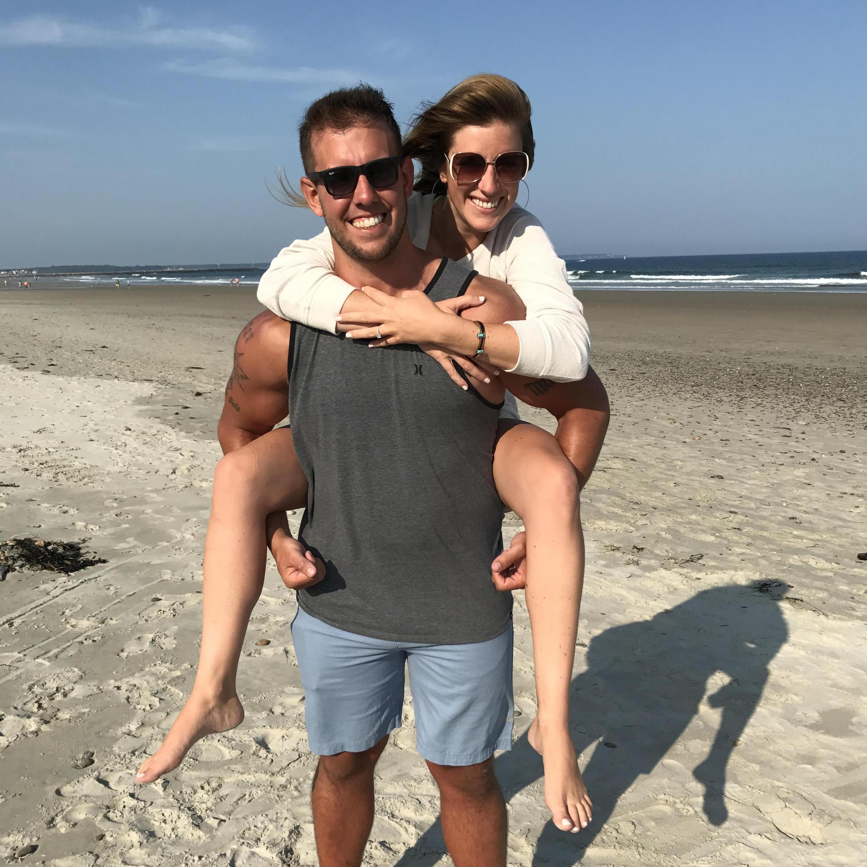 Day after our engagement!