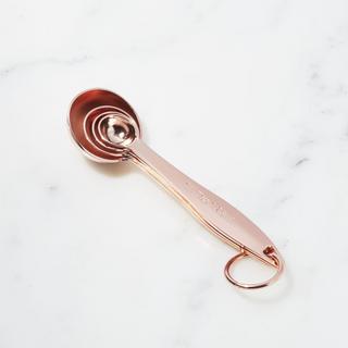 Copper Measuring Spoons, Set of 4