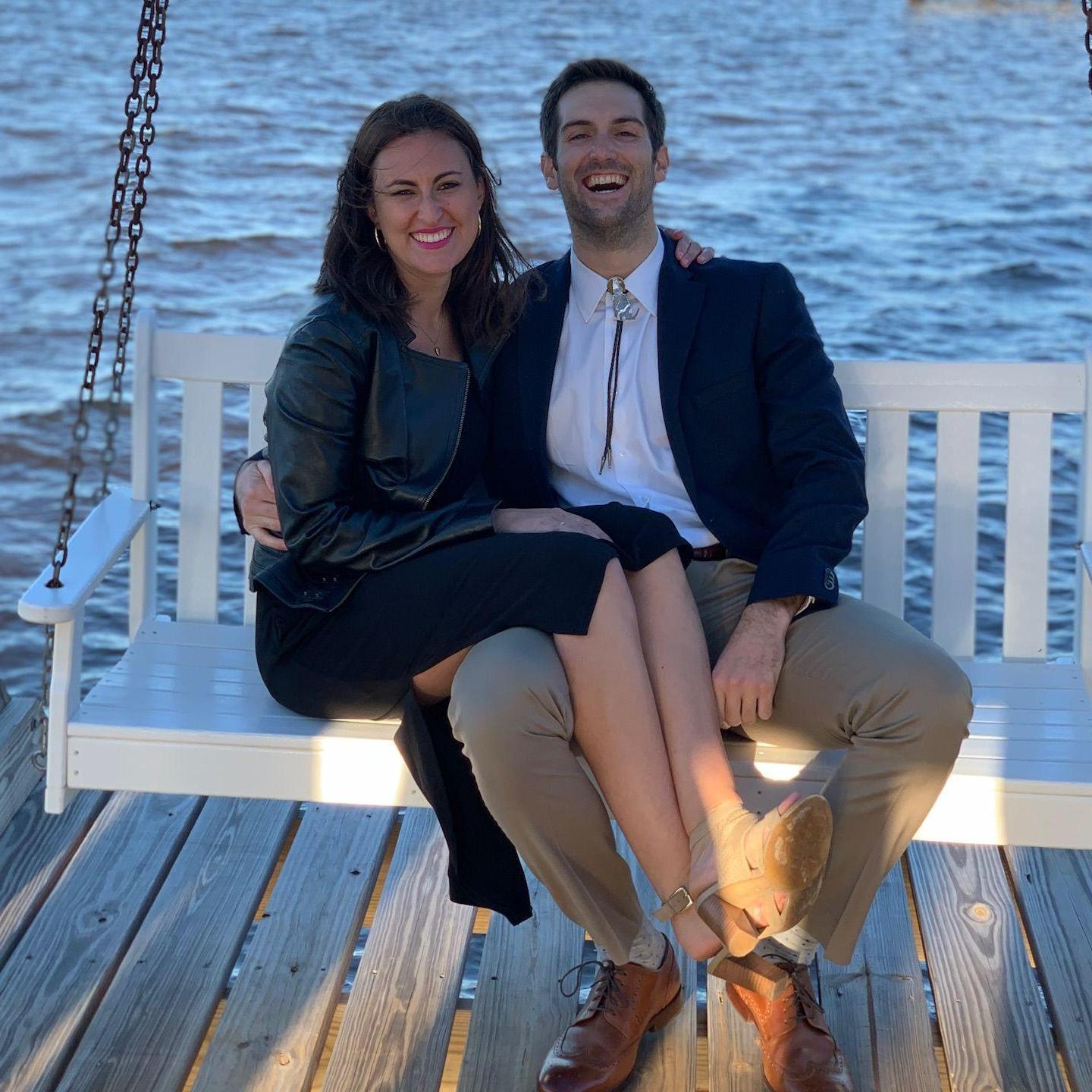 One of Kaila's favorite things about Grant is how much he makes her laugh