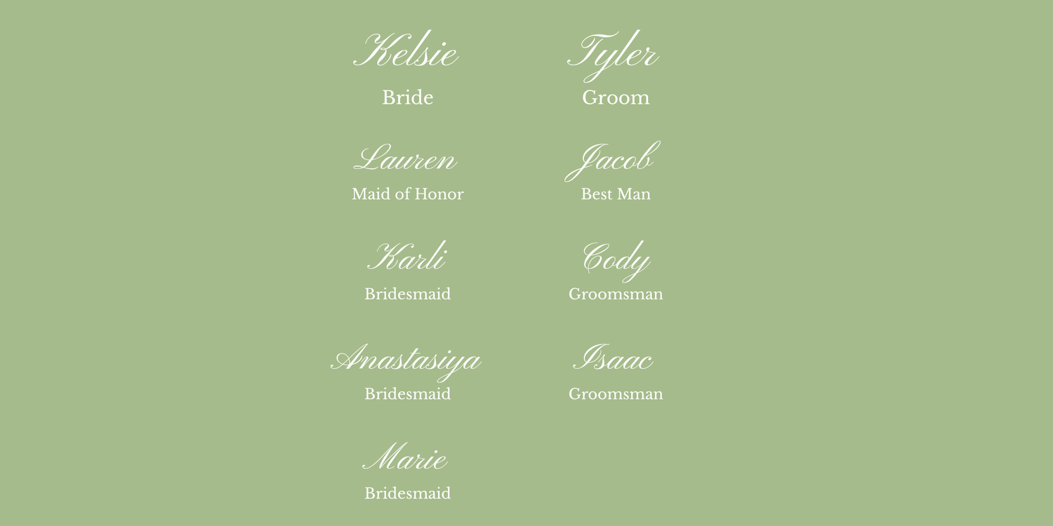 The Wedding Website of Kelsie Kameki Shackles and Tyler James Ke Alaka'ina o Ekekeu Mai Lani Dahlin