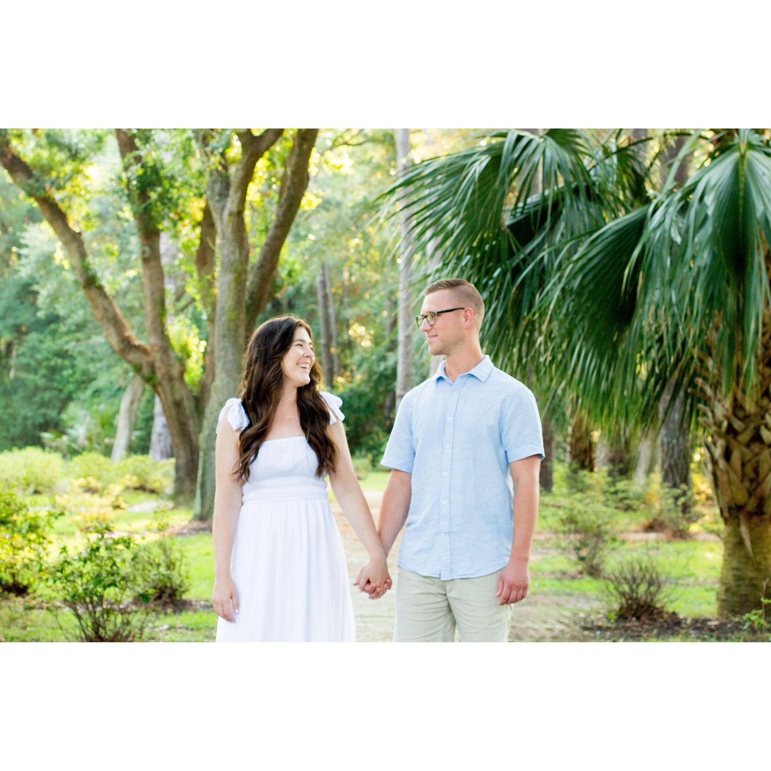 It's great to have a photographer in the family! Kenzi's sister Carli was kind enough to take some engagement photos during the July 2025 Bowman trip to Hilton Head Island!