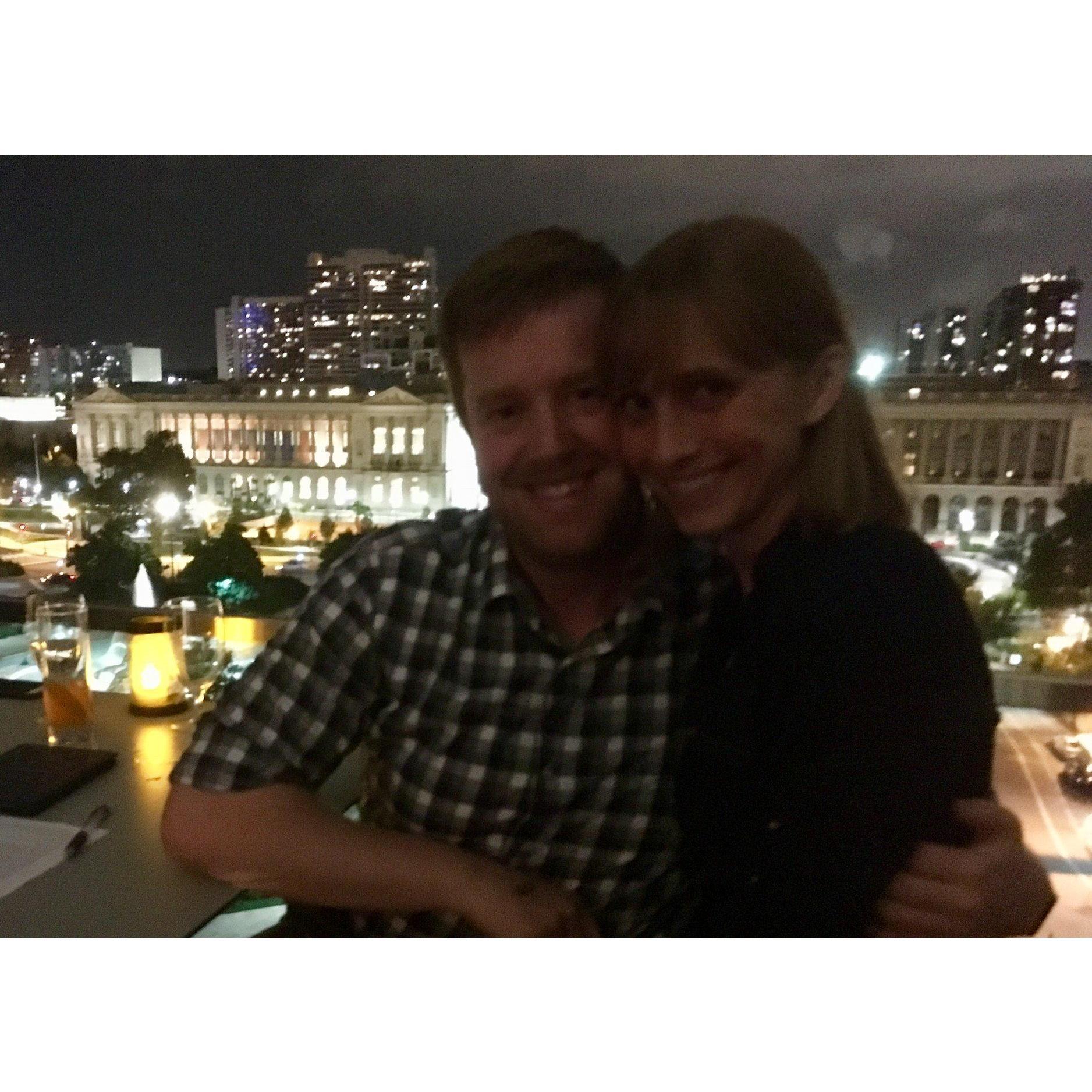 Logan Square drink in Philadelphia.