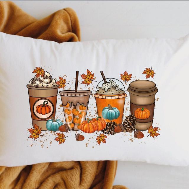 Pumpkin Pillow, Pumpkin Spice Pillow, Fall Pillow, Fall Pillow Cover, Fall Decor Pillow , Fall Decor, Fall Home Decor, Farmhouse Decor