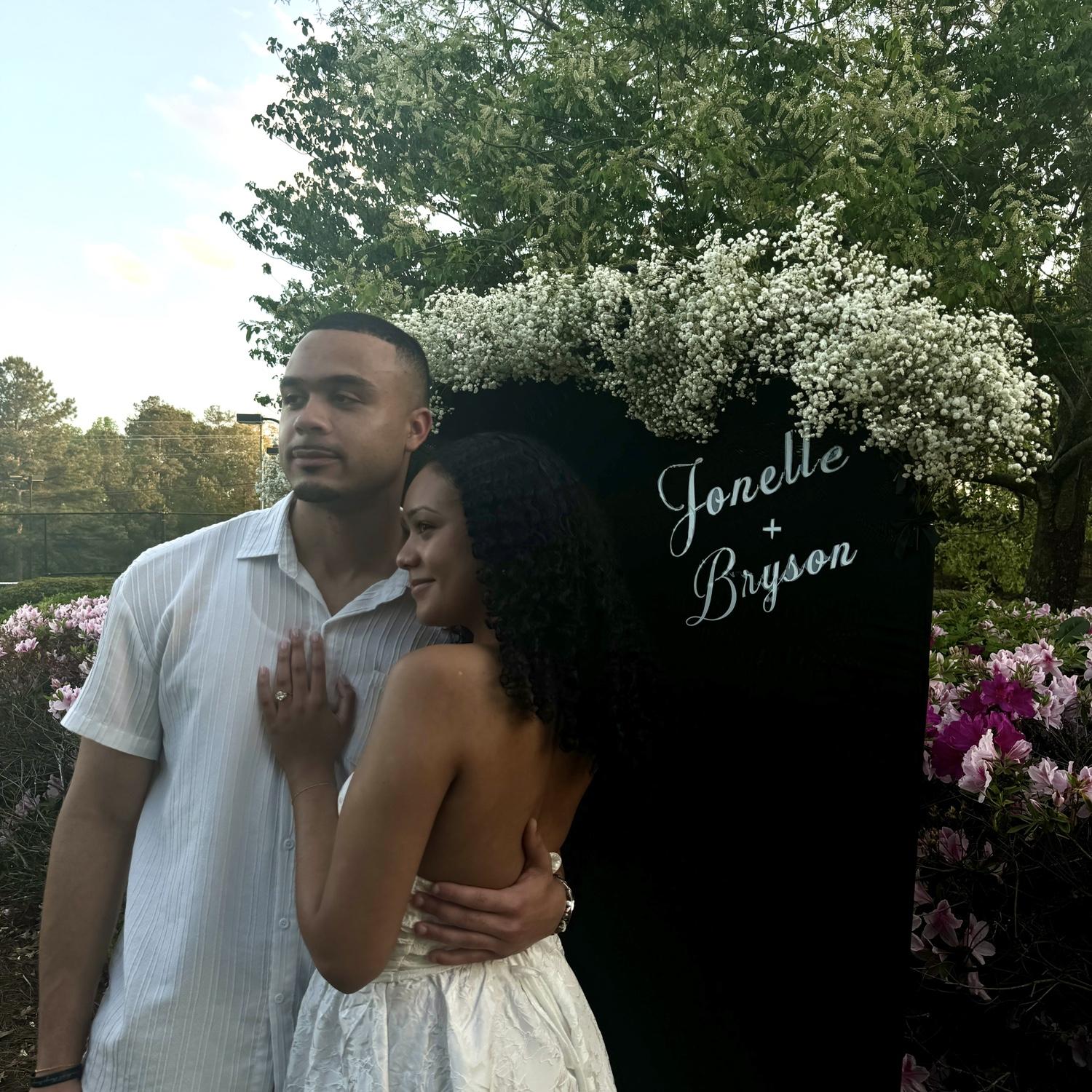 Celebrating our engagement on 04/10/2025