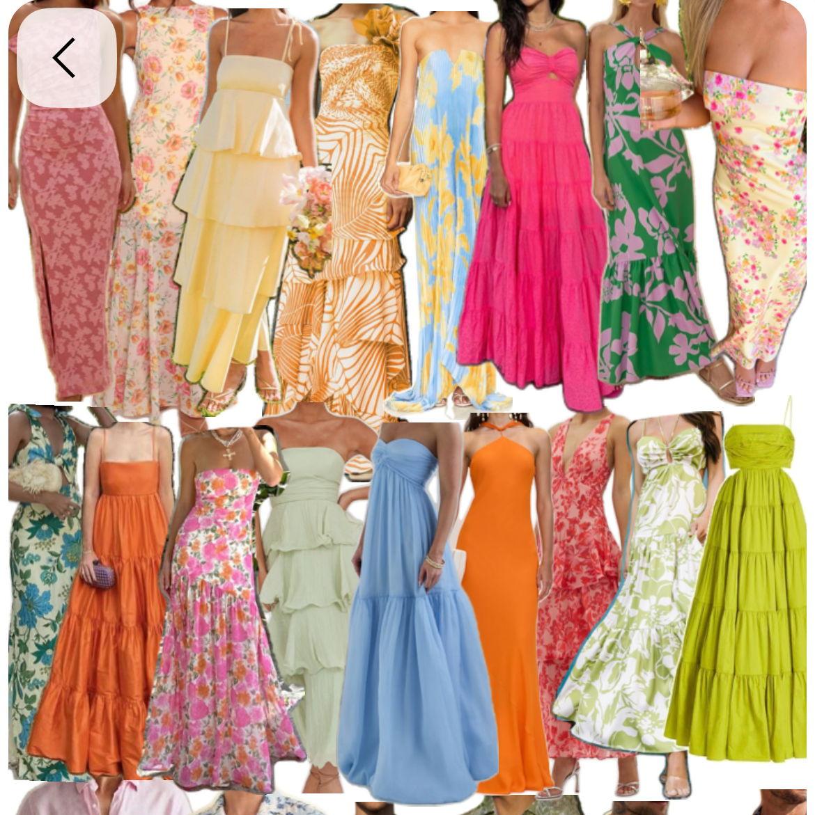 Wedding attire inspo for the ladies.