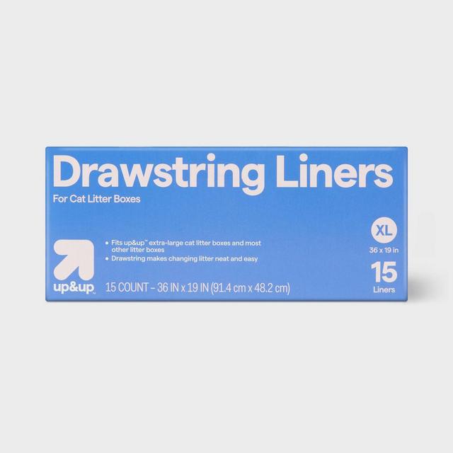 Cat Litter Liners - XL - 15ct - up & up™