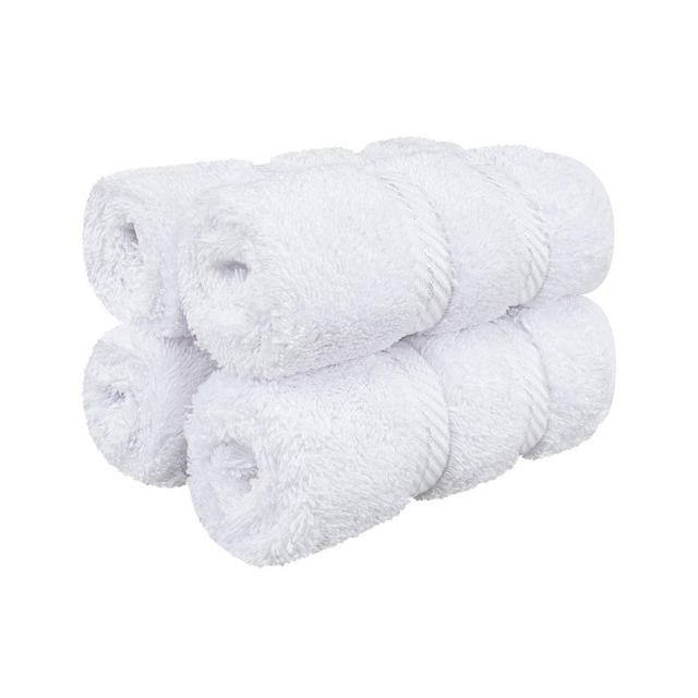 American Soft Linen Edison Luxury 100% Turkish Cotton 4-Piece Washcloth Set