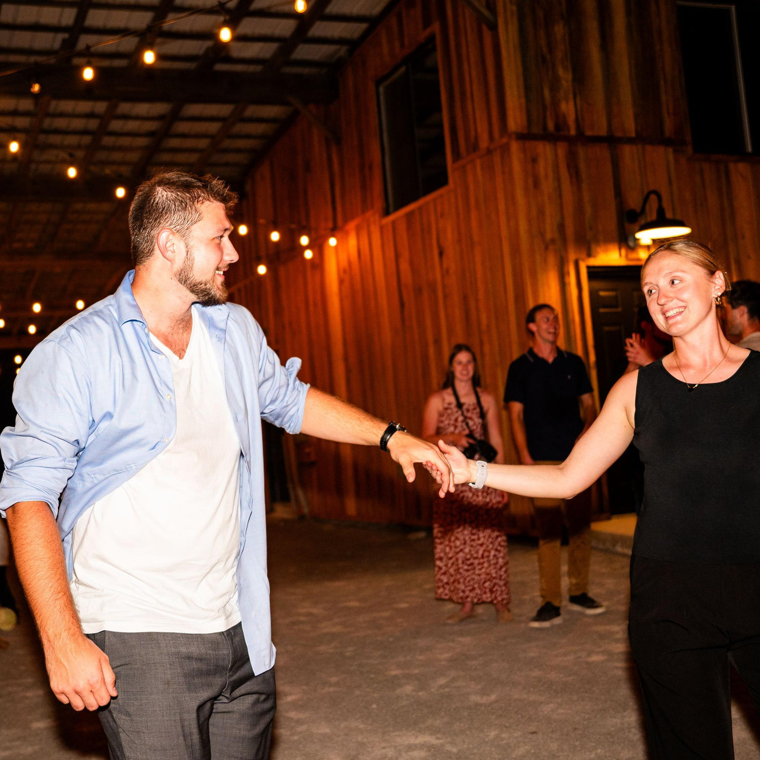 Khylie Flowers captured us dancing at friends wedding