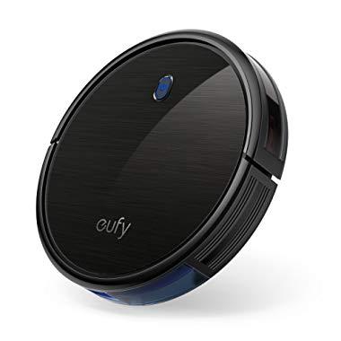 eufy Boost IQ RoboVac 11S (Slim), 1300Pa Strong Suction, Super Quiet, Self-Charging Robotic Vacuum Cleaner, Cleans Hard Floors to Medium-Pile Carpets (Black)