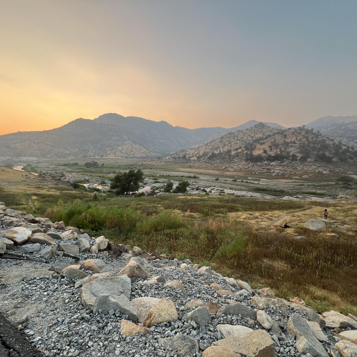 Stopped here at this gorgeous view before we headed into the Sequoia National Forest!