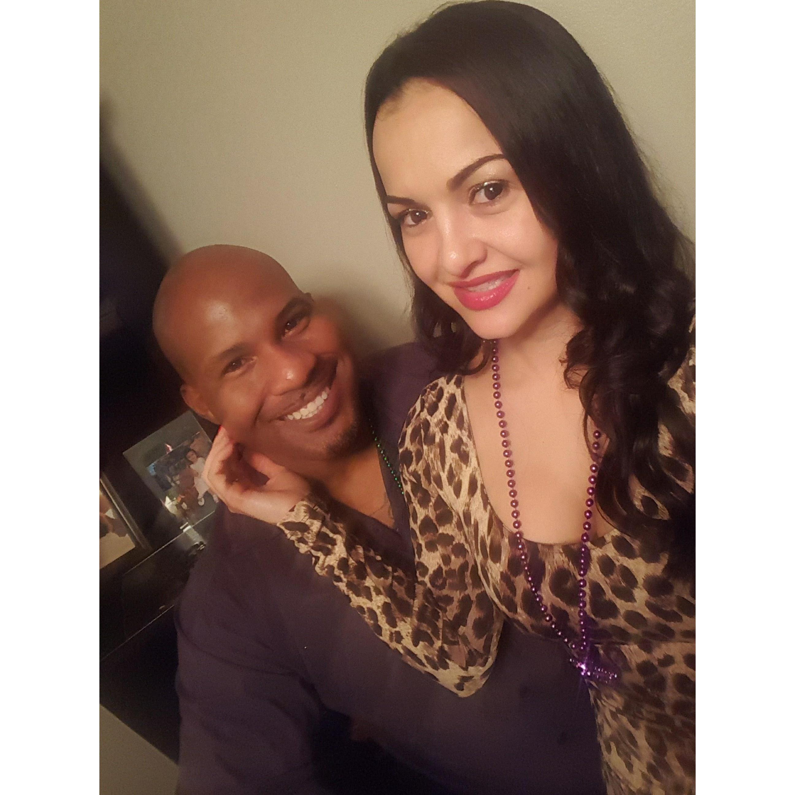 New Years Eve. Waiting on 2017 together.