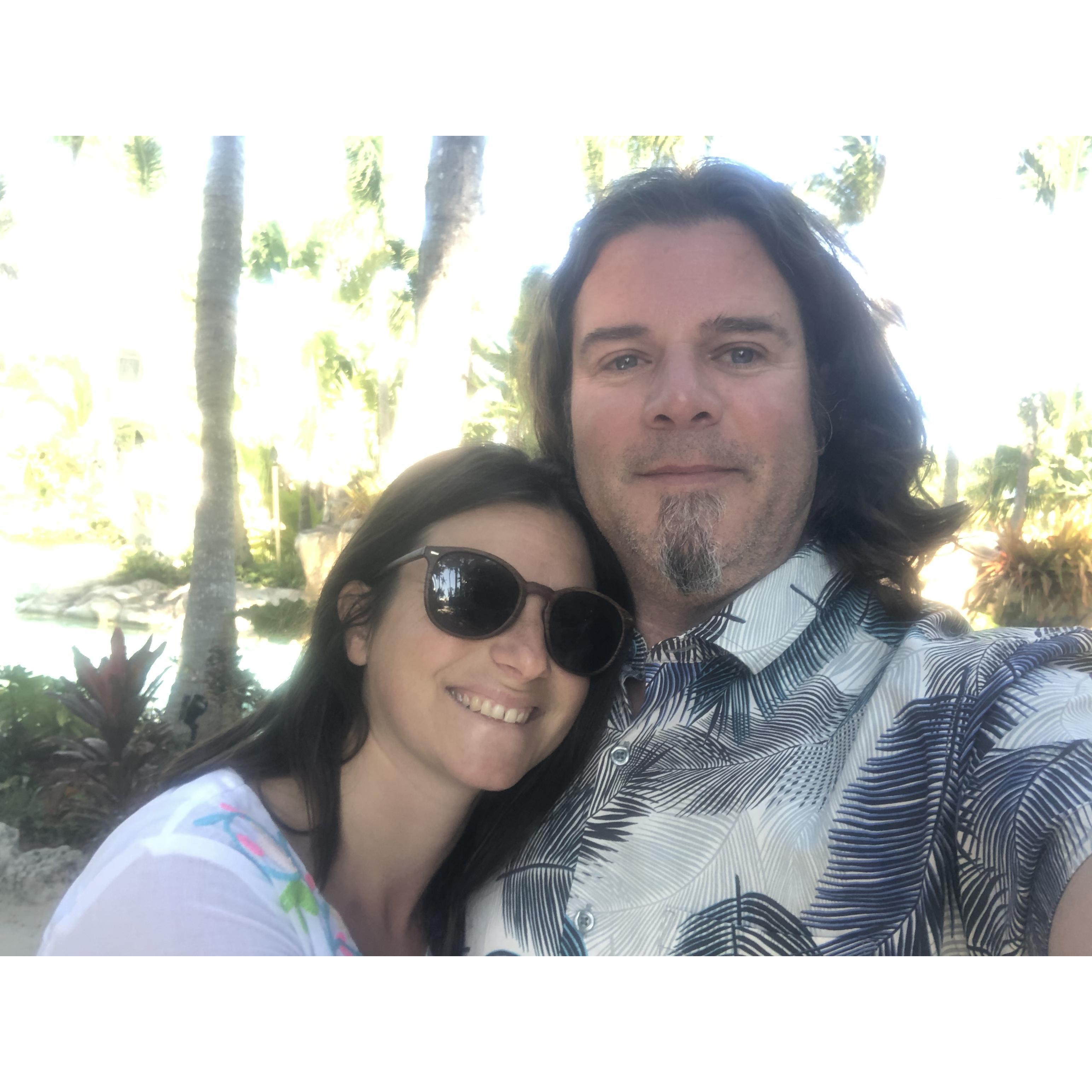 Our wedding day at Cheeca Lodge