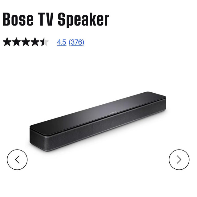 Bose TV Speaker