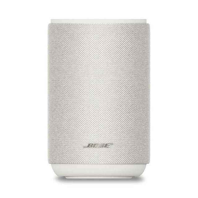 Bose New Lifestyle Ultra Speaker, Wireless Home Speaker, TrueSpatial Audio, CleanBass, AirPlay & Google Cast, White Smoke