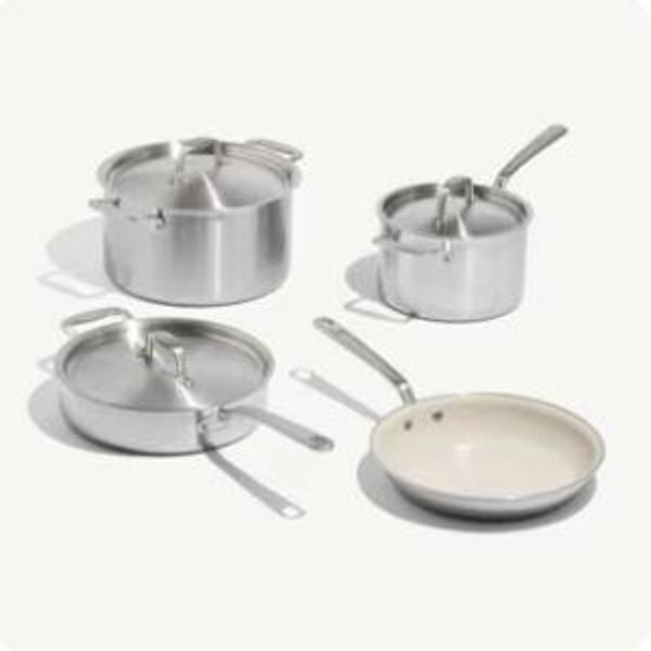 Made in CeramiClad™ Cookware set - 7 Piece