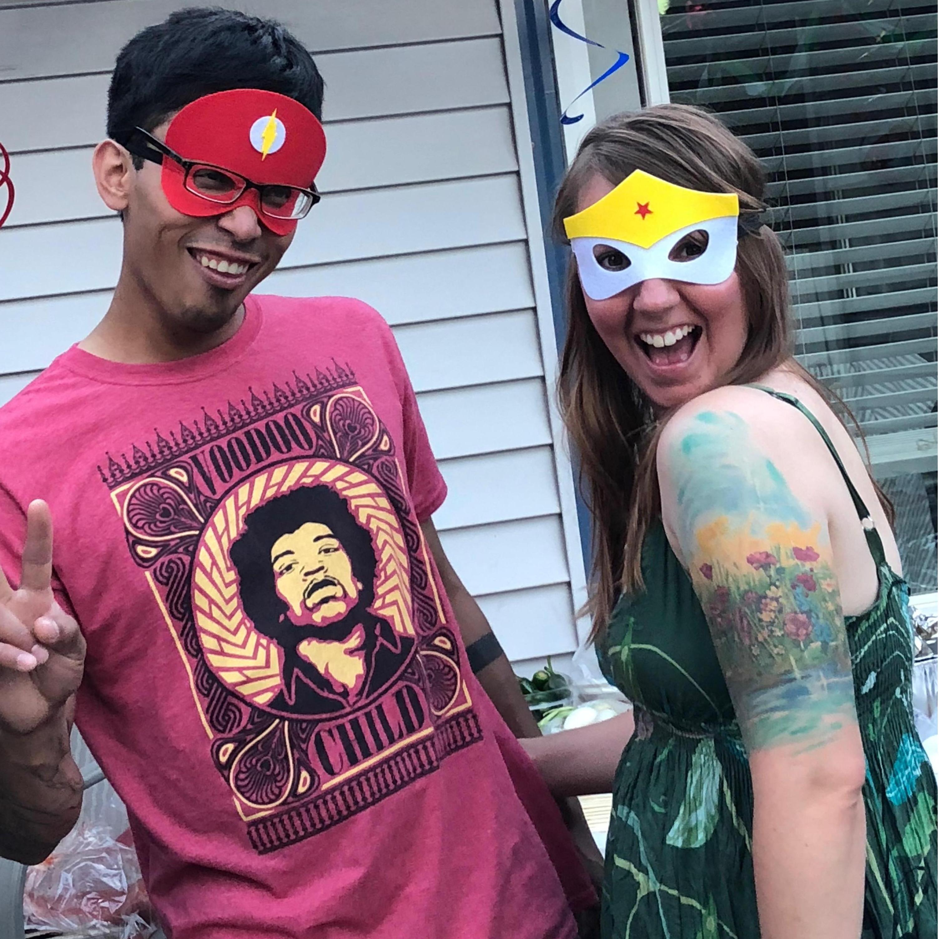 We're real superheroes.
